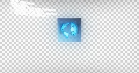 Multiple screens with digital interface and data processing against black Illustrazione stock