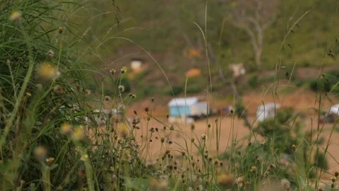 Multiple Shack Homes Stock Footage 108064875