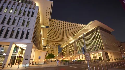 Multiple shots of Msheirab district, Qatar 库存影片 223928577