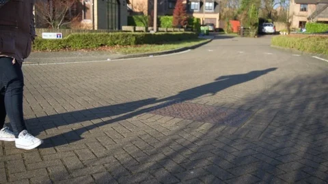 Multiple Shots Of Someone Walking With A Suitcase Stock Footage 85636769