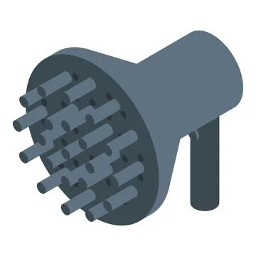 Multiple small pipes forming a larger megaphone announcing important inform.. Stock Illustration