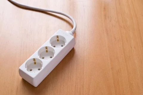 Multiple socket outlet 스톡 사진