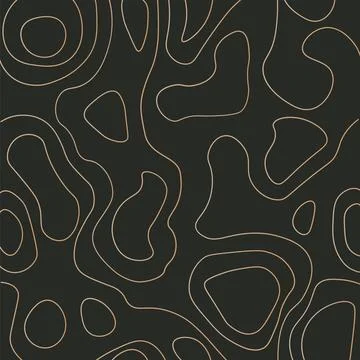 Multiple thin pale yellow lines on black background 스톡 일러스트