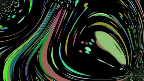 Multiple Twisted distortion Dots Background Animation. Extremly distorted 動画素材 105200953