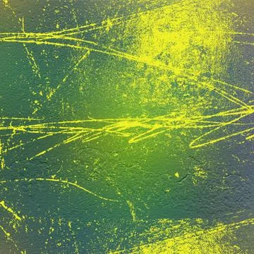 (Multiple values)Cement wall with large scratches on the plaster Stock Illustration