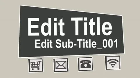 Multiple Videos Animations 스톡 After Effects