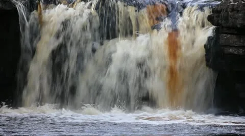 Multiple waterfalls Video stock 12050304