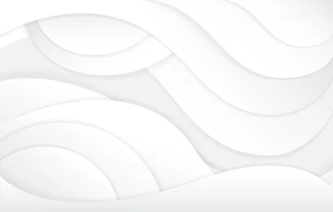 Multiple White Gray Wave Stock Illustration