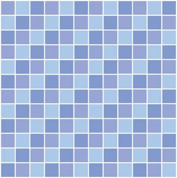 Multiples Shades Of Blue Pattern 스톡 일러스트