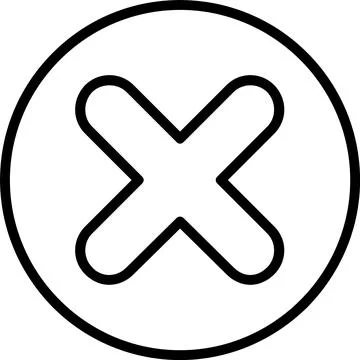 Multiplication Line Icon Design Stock Illustration