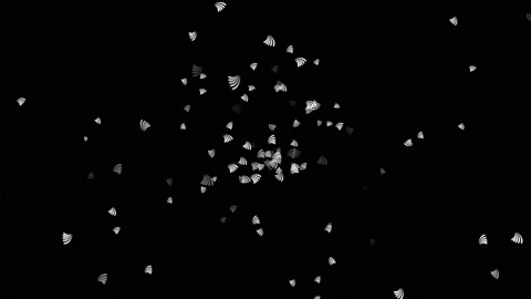 Multipoint star graphic pattern on a background. Stock Footage 213285914