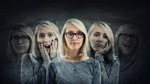 Multipolar disorder Stock Photos