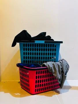 Multipurpose basket Stock Photos
