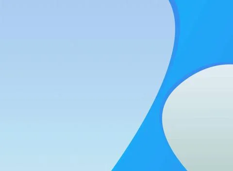 Multipurpose Empty Template Background With Modern Shapes Stock Illustration