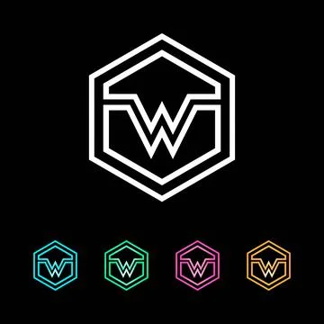 Multipurpose Hexa Logo Stock Illustration