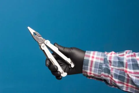 Multipurpose tool to get out of trouble at a certain time Stock Photos