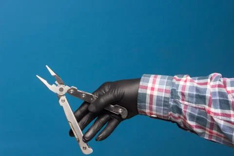 Multipurpose tool to get out of trouble at a certain time Stock Photos