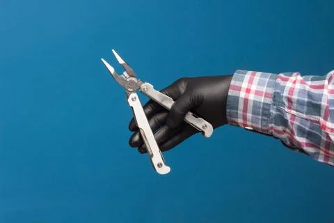 Multipurpose tool to get out of trouble at a certain time Stock Photos