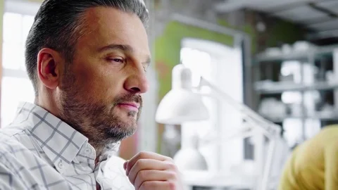 Multiracial people working in design and engineering architecture office Stock Footage 85114491