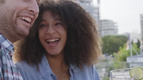 Multiracial Young people Friends cheers dance having fun together toasting Stock Footage 171251353