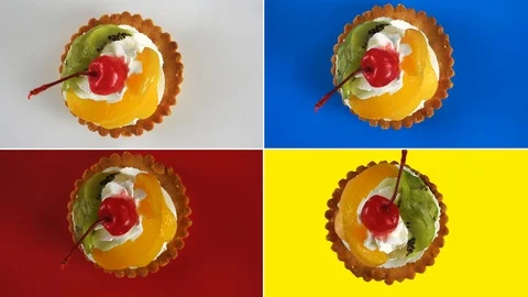 Multiscreen montage, split screen collage. Stock Footage 85514758