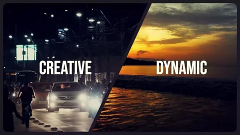 Multiscreen Opener Split Screen Intro Photo Videogallery Slideshow 스톡 After Effects