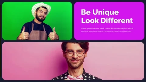 Multiscreen Opener Split Screen Slideshow After Effects stock