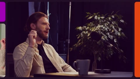 Multiscreen Podcast Intro Stock After Effects