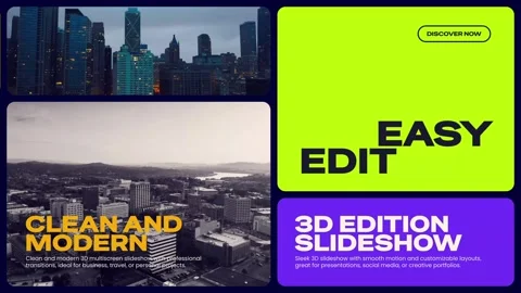 Multiscreen Slideshow 1 Stockmateriaal After Effects