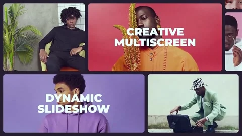 Multiscreen Slideshow Catálogo de After Effects