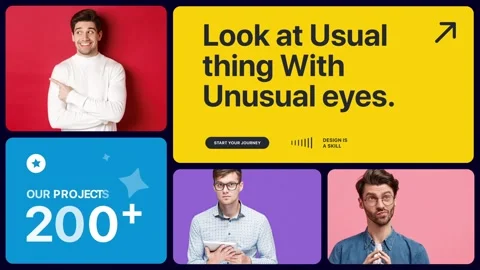 Multiscreen Slideshow Stock After Effects