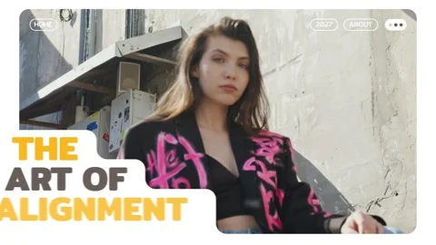 Multiscreen Slideshow Intro After Effects stock