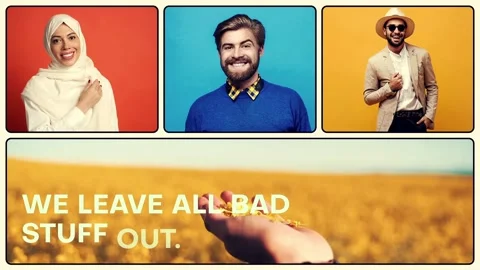 Multiscreen Slideshow Split Screen Opener Dynamic Intro Stockmateriaal After Effects