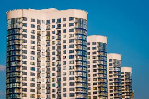 Multistorey buildings Stock Photos