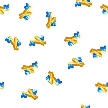 Multitool hiker tool isometric icon seamless pattern Stock Illustration