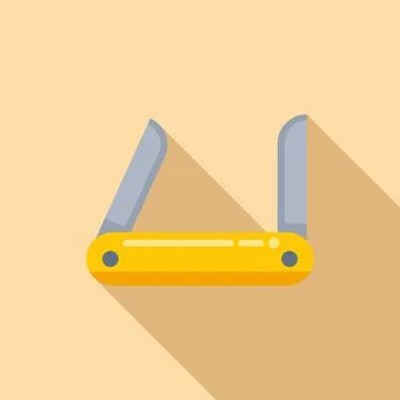 Multitool icon flat vector. Travel equipment イラスト素材