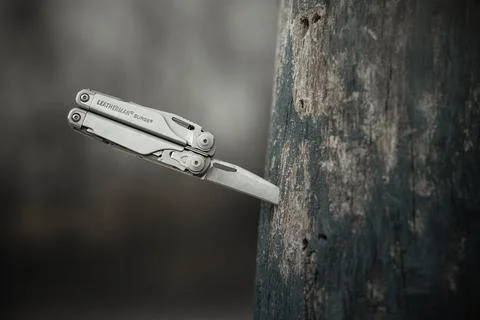 Multitool laserman serdch is a cool and necessary irreplaceable tool Stock Photos