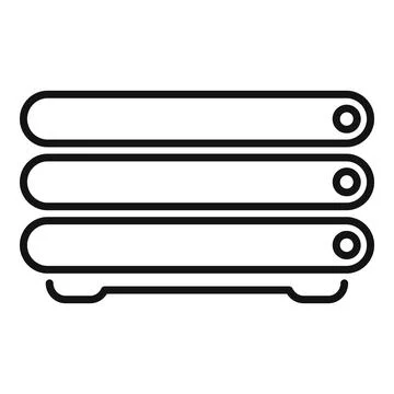 Multitool pliers holding three different screwdriver bits icon Stock Illustration