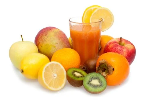 Multivitamin juice Stock Photos