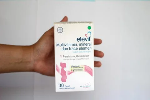 Multivitamins for Pregnancy Stock Photos