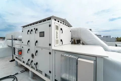 Multizone air conditioning and ventilation system Stock Photos