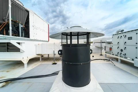Multizone air conditioning and ventilation system Stock Photos