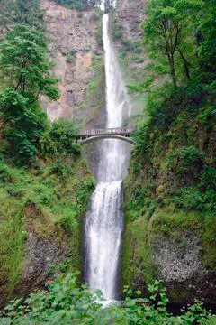 Multnomah Falls OR. Stock Photos