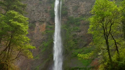 Multnomah Falls, Oregon Stock Footage 313575