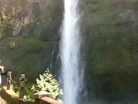 Multnomah Falls in Oregon Stock Footage 380842