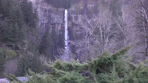 Multnomah Falls, Oregon Stock Footage 46302604
