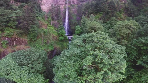 Multnomah falls Oregon Stock Footage 51240061