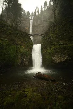 Multnomah Falls, Oregon Stock Photos
