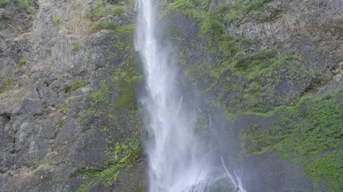 Multnomah Falls Slow-Motion Video Stock Footage 265883014