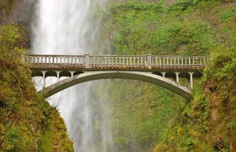 Multnomuh Falls, Oregon Stock Photos